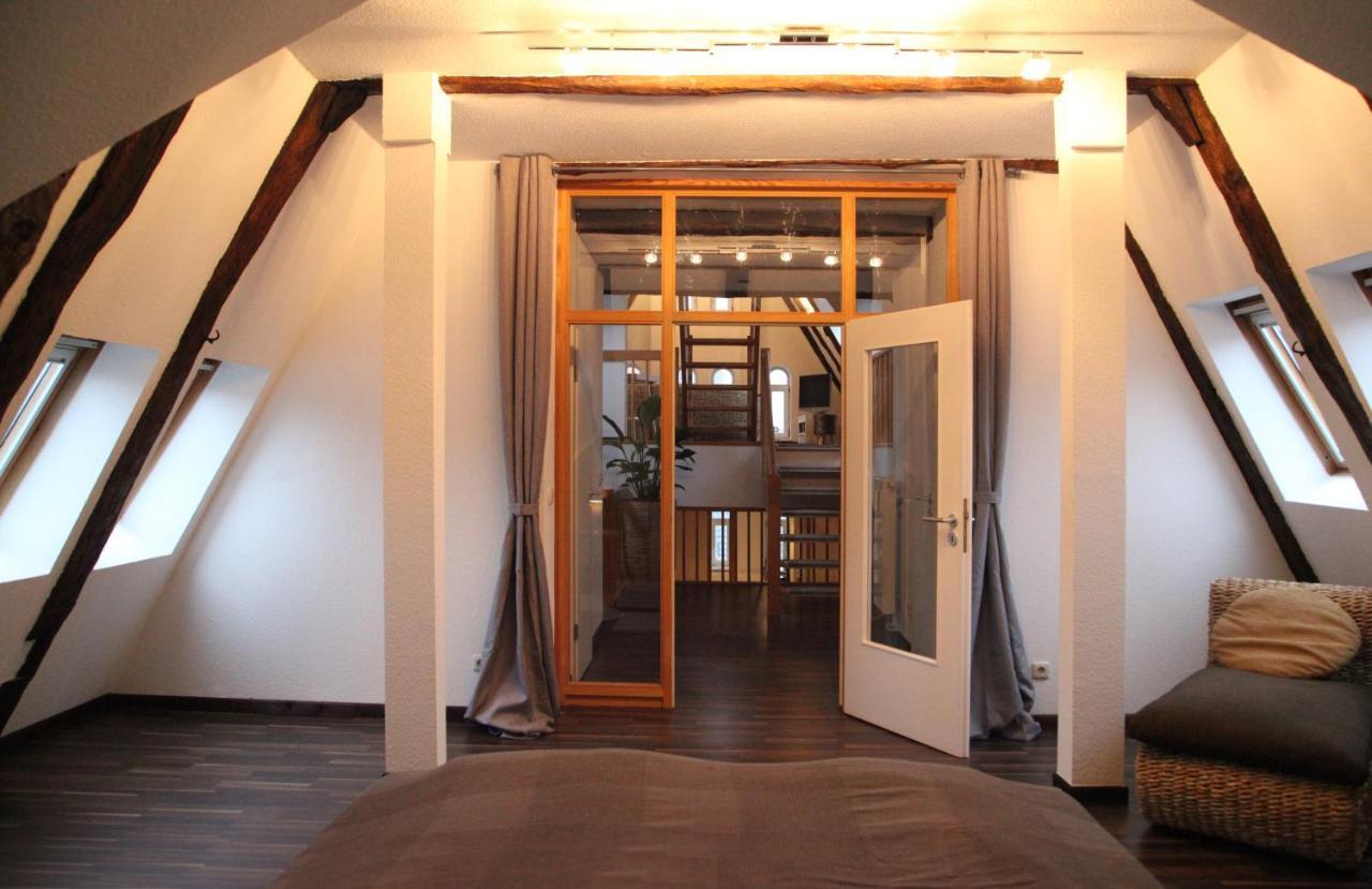 Wunderschoene Dachgeschoss - Maisonette Rostock Exteriér fotografie