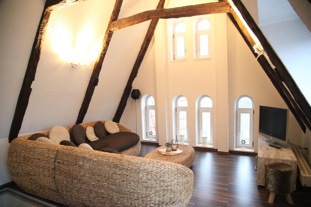 Wunderschoene Dachgeschoss - Maisonette Rostock Exteriér fotografie