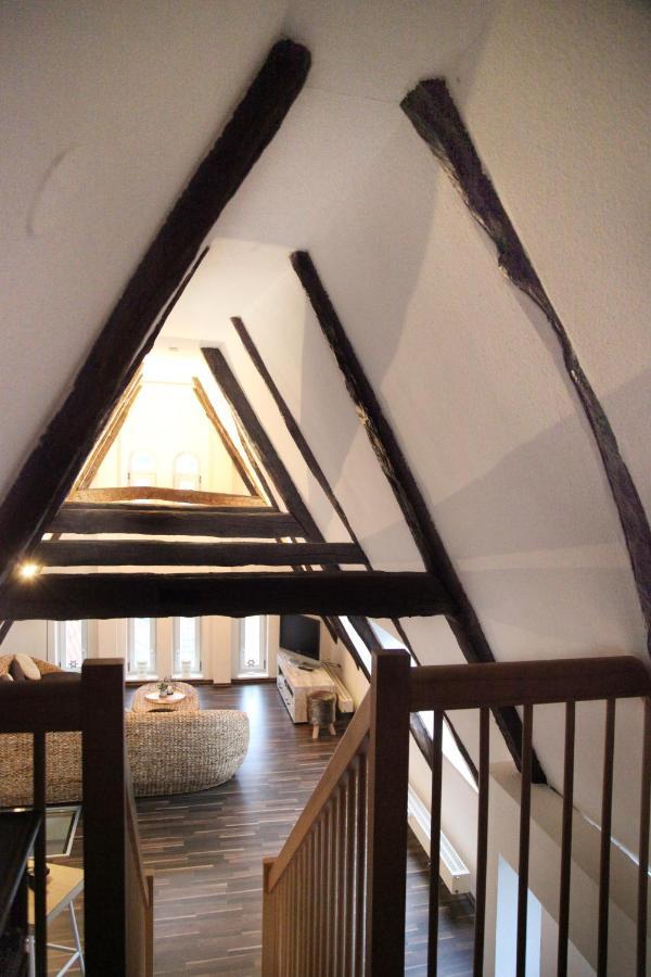 Wunderschoene Dachgeschoss - Maisonette Rostock Exteriér fotografie