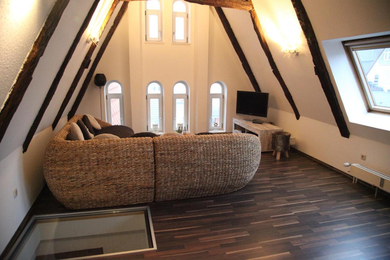 Wunderschoene Dachgeschoss - Maisonette Rostock Exteriér fotografie
